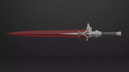 Final fantasy XV royal arms Sword of the Wise 3d print
