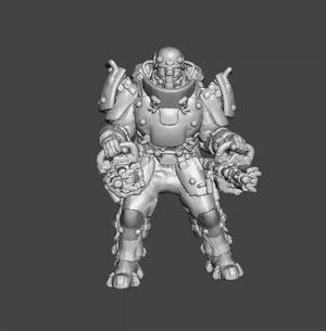SUPERSOLDAT 1961 MINIATURE MODEL FIGURE FOR SCIFI GAMES RPG DND