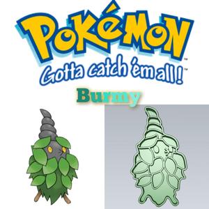 AMAZING POKEMON Burmy COOKIE CUTTER STAMP CAKE DECORATING