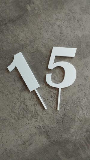 Cake Topper 15 years