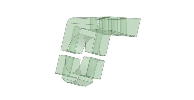 fpv-cam mount +/-15° for QR400 & QR270