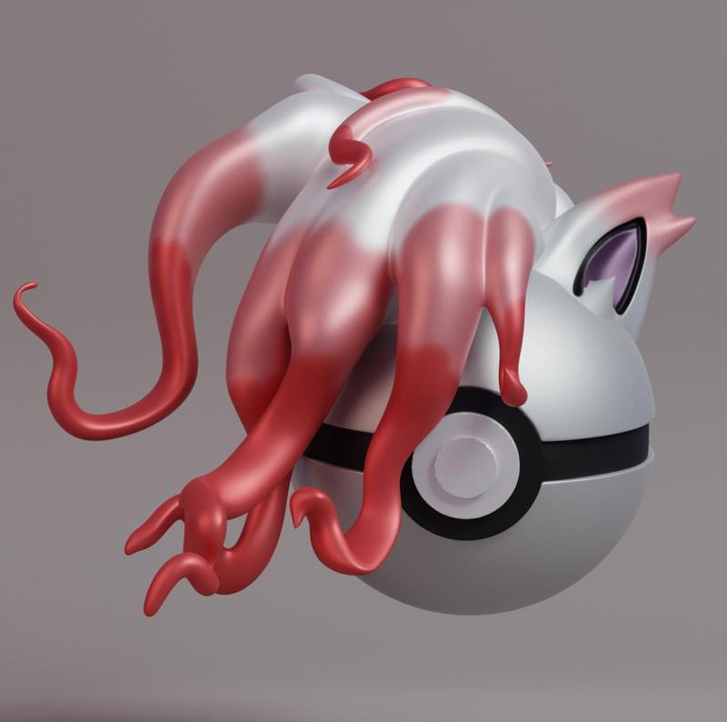 Pokemon Hisuian Zoroark Pokeball