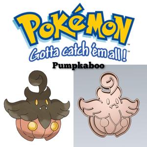Amazing Pokemon pumpkaboo Cookie Cutter Stamp Cake Decorating
