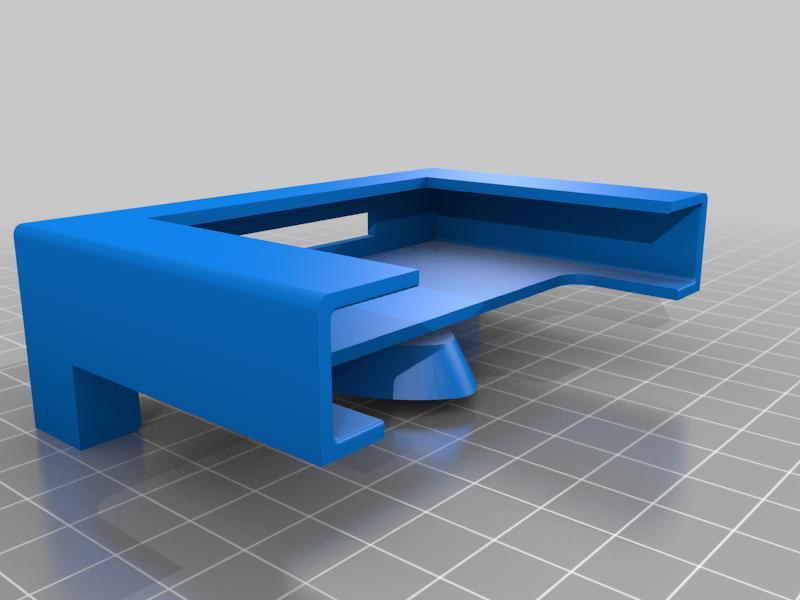Weight rack phone mount
