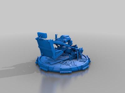 manned turret seat - bdl3 - vehicle gubbins