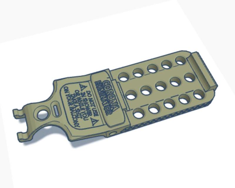 CORONA ELIMINATOR 2020 Iphone x PS4 Controller holder