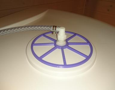 Weight unloading for showerhead.