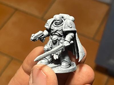 miniature war hammer capitaine dnd