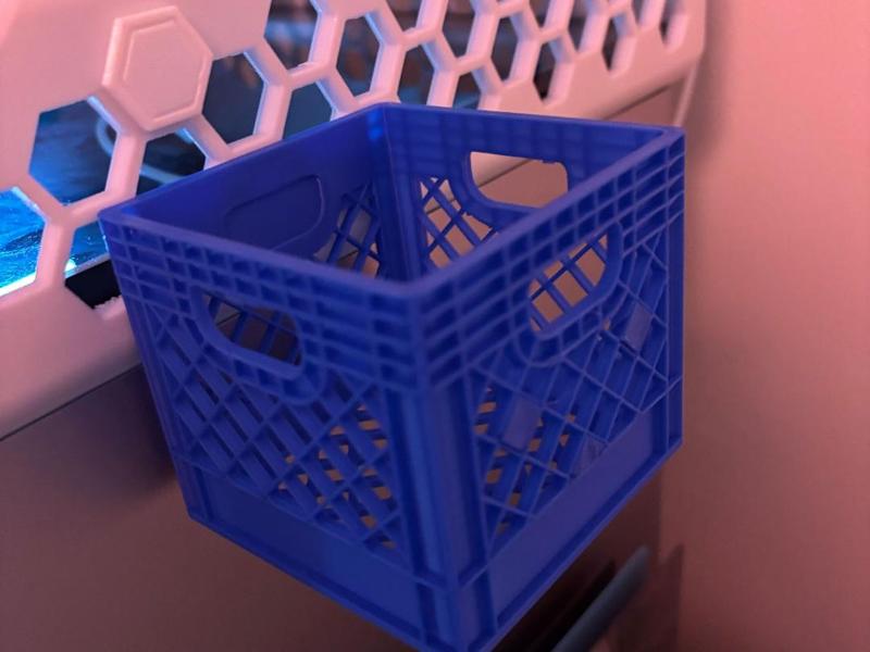 HSW Milk Crate Organizer Container