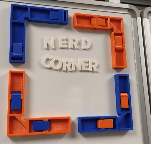 Magnetic clamp for strong neodym magnets