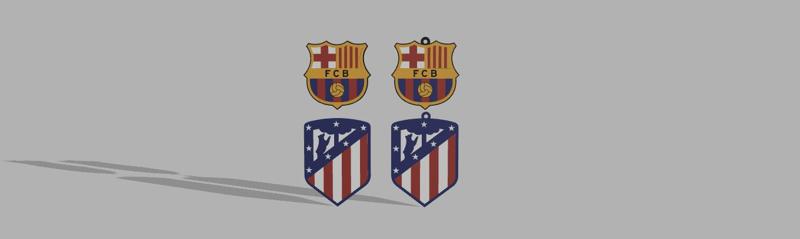 Magnets Barcelona and Atletico Madrid