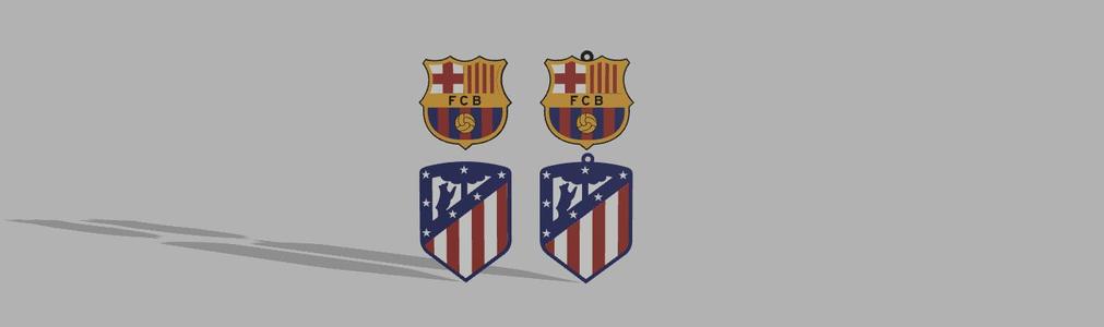 Magnets Barcelona and Atletico Madrid