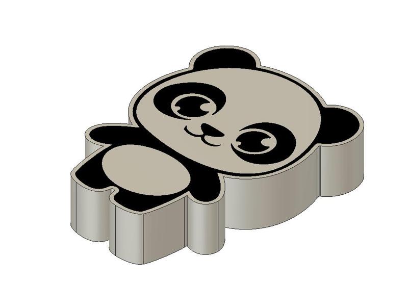 LUMINÁRIA PANDA (PANDA LIGHTBOX)