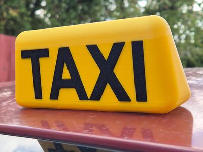 Parametric Magnetic Taxi Sign