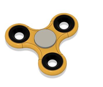 3D printed fidget spinner from old Fidget spinner