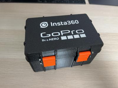 Rugged Box for Insta360 One R & GoPro Hero 5 Session