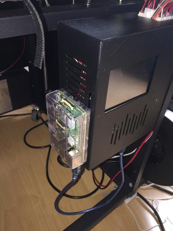 Raspberry Pi Mounting Clips for Flying Bear Tornado 2 Pro