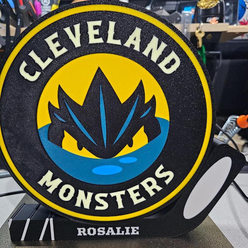 Cleveland Monsters with Stand