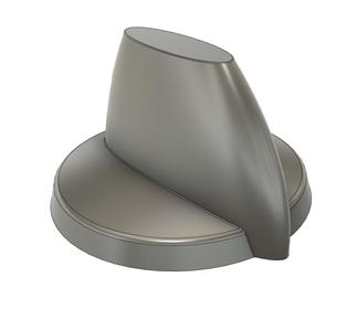 Bouton plaque cuisson