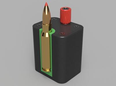 Cartridge case (aka "brass") marker tool