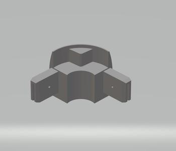 entretoise d'angle de douche