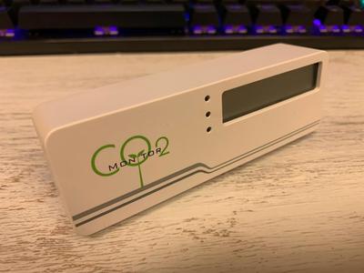 TFA Dostmann CO2 Monitor Backplate