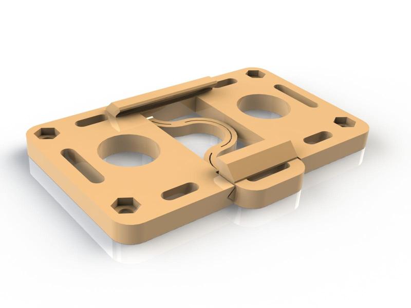 I/O Breakout To RJ45 DIN rail mount