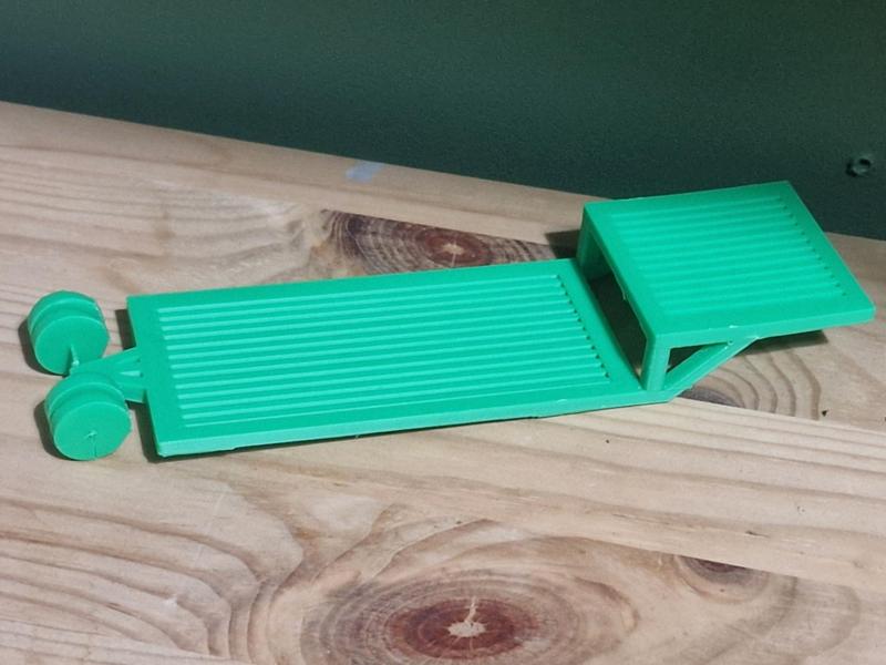 model flatbed trailer