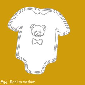 Baby body cookie cutter