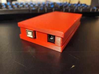 Arduino uno snap fit case for wall mounting
