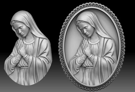Virgin Mary Pendant