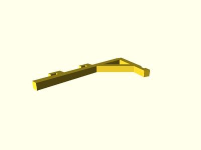 Raspberry Pi Official 7" Touchscreen Frame Replacement Leg