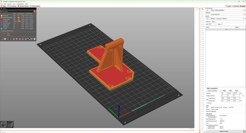 Prusa Slicer MPSM Bed Model