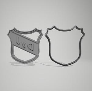 Cookie Cutter - Cookie Cutter - Club Social y Deportivo Defensa y Justicia Coat of Arms