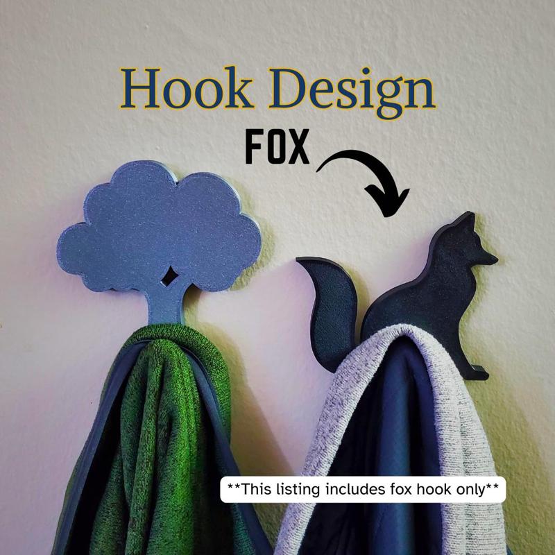 Fox Coat Hook