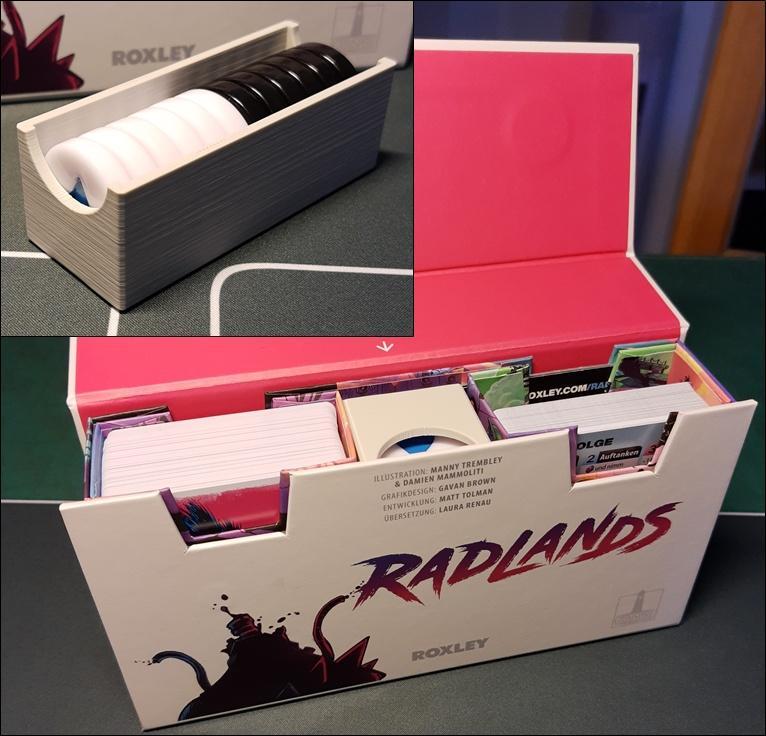 Radlands Boardgame Deluxe Edition Disk Holder