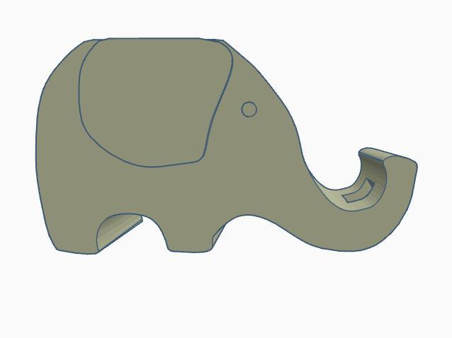 Elephant Phone Holder