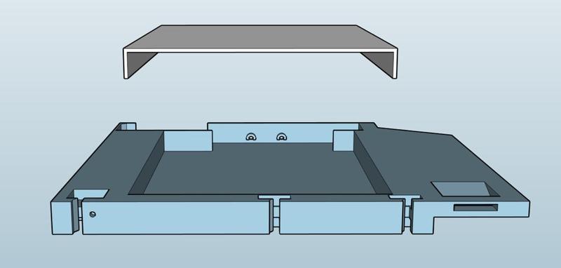 "Acer Aspire E 15" disc dummy and "Lenovo Thinkpad serial ata hard drive bay adapter iii" controller merge