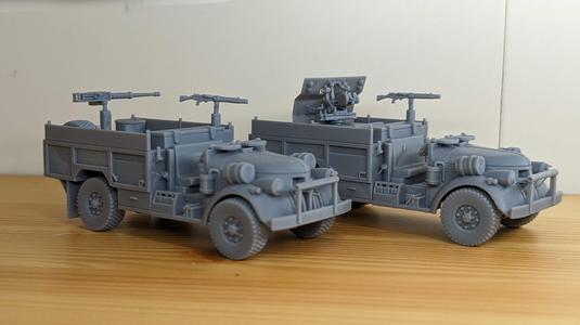 Chevrolet WB 30 CWT Truck + option with 37mm Bofors (US, WW2)
