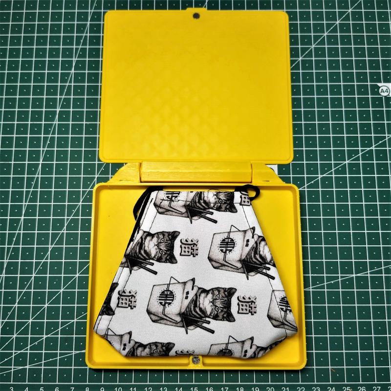 Fabric and FFP2 (and smaller) facemask cover