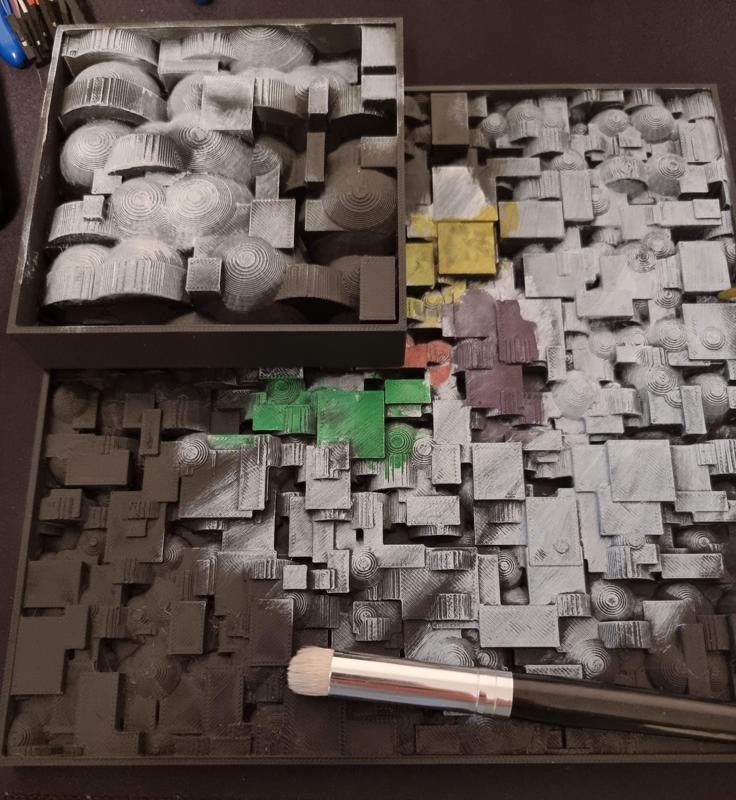 Texture palette /Dry Palette  - AnySIze