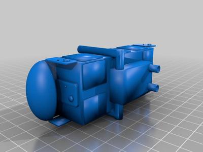 hydrogen powered boat model