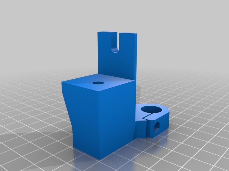 Modified HEVO Z axis linear rail brackets