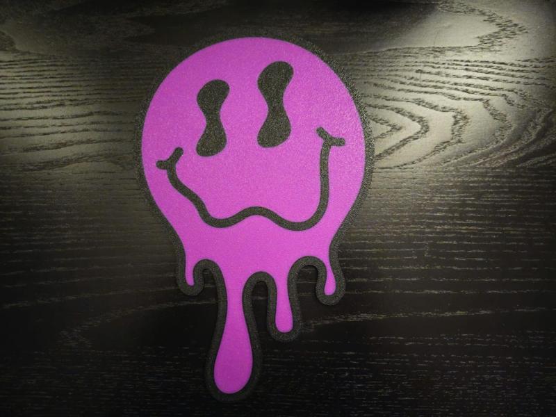 Dripping Smiley Wall Art 