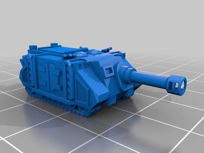 Epically Tiny Martian Curved Sword Tank Hunter