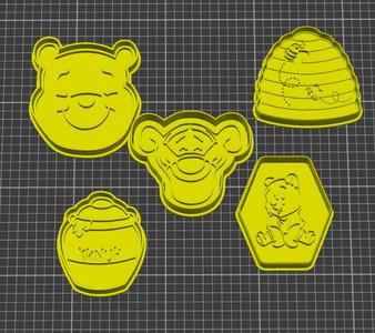 Winnie the pooth cookie cutters