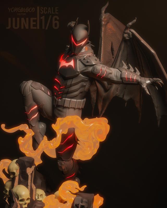 Hellbat - Yongblood Sculpture