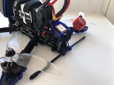 GEPRC MARK 4 RX antenna mount