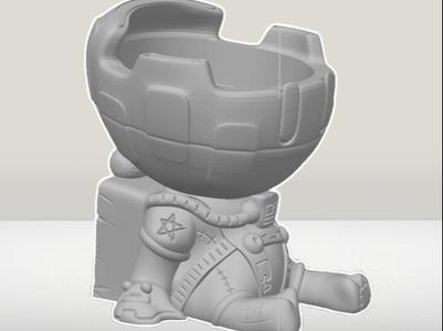 Astronaut Pot