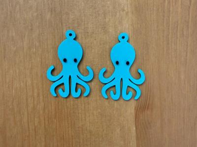Cute Octopus Earrings